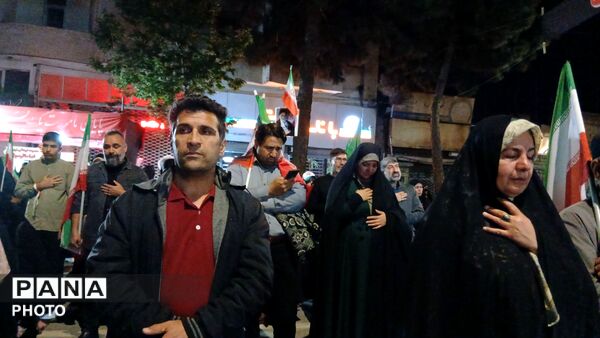 نوای استغاثه در حسنیه امام خمینی نیشابور 