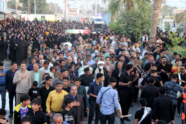 فاریاب در سوگ شهید گمنام