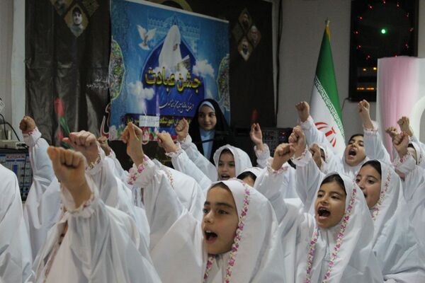 جشن تکلیف دختران مدارس درق