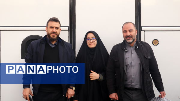 مراسم بدرقه کاروان عمره دانش‌آموزی آذربایجان شرقی