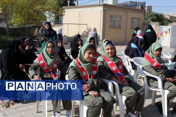 افتتاح سالن ورزشی زنده یاد حاج علی اکبر رخصت در هنرستان کار و دانش فارابی نیشابور