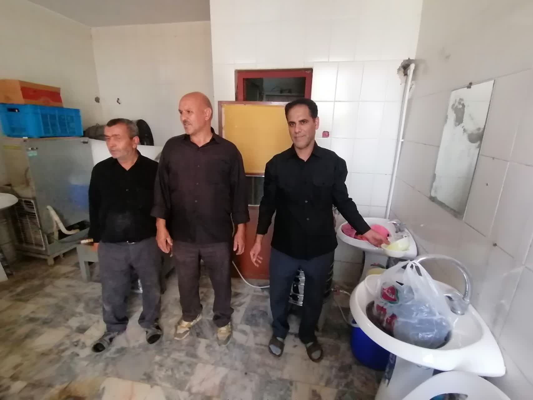 برپایی موکب عاشورایی اربعین حسینی در شیروان