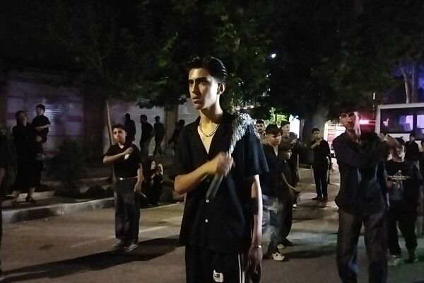 گذری بر فعالیت هیئت متحده مسجد پنج تن باغنو در شب عاشورا 