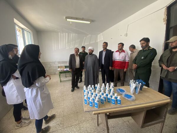 اعزام کاروان سلامت جمعیت هلال احمر مانه و سملقان به مناطق محروم بربر قلعه