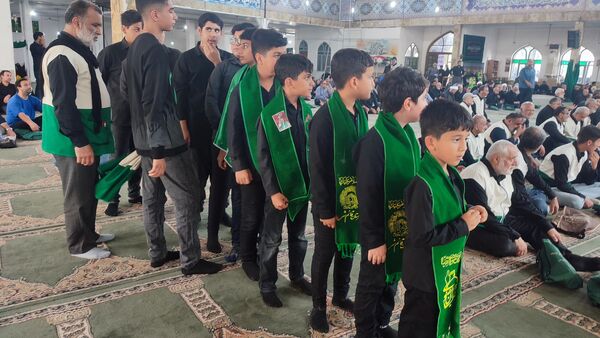 آیین دسته‌روی شهادت امام رضا(ع) در قائمشهر 