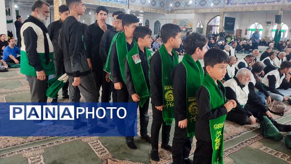 آیین دسته‌روی شهادت امام رضا(ع) در قائمشهر 