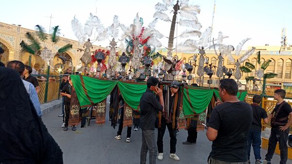 حال و هوای مشهد مقدس در قاب پانای لردگان