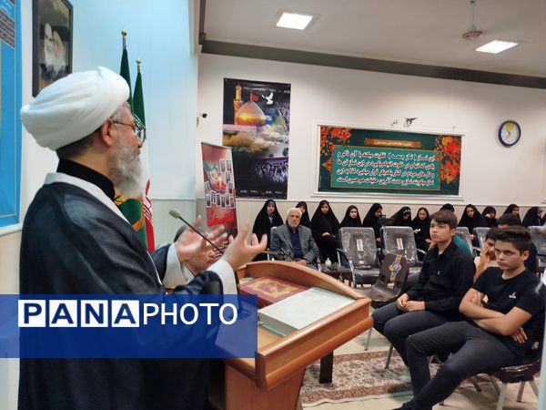 دیدار امام جمعه با روسای اتحادیه انجمن اسلامی مدارس شهرستان کاشمر