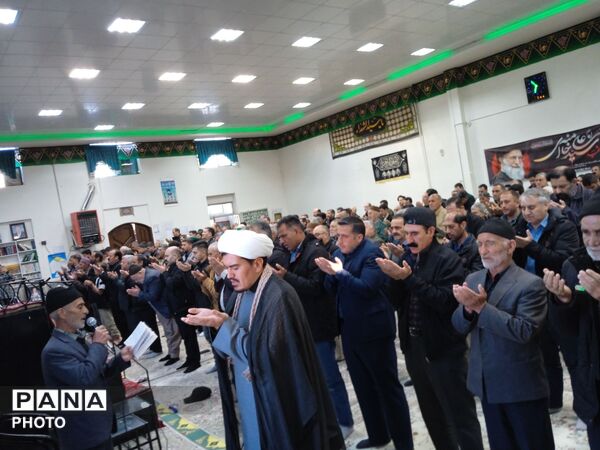 اقامه نماز عید بندگی در مسجد چهارده معصوم الغدیر