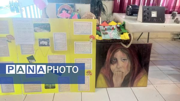 برپایی نمایشگاه به‌مناسبت هفته پژوهش در مدرسه کمایی‌مقدم یاسوج
