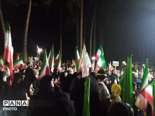 راهپیمایی از جنس انتقام و اقتدار در شهرستان خلیل آباد
