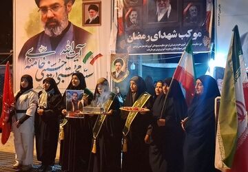 شامگاهی دیگر از حضور گرم مردمان باشتی در کف خیابان‌ها