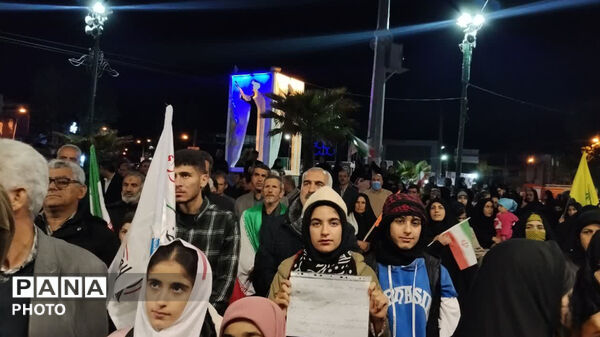 پنجاه وهشتمین شب حضورحماسی وباشکوه ،مردم شهرستان کوهدشت