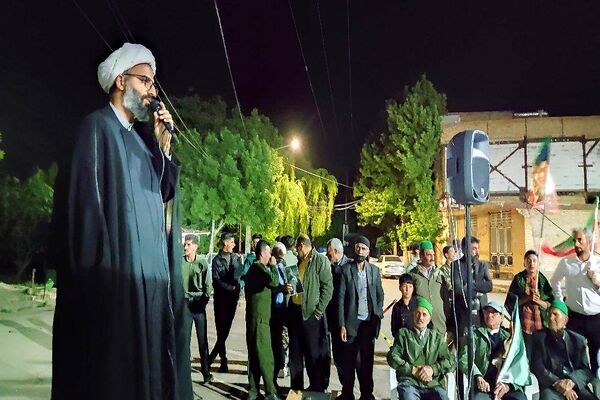 مراسم دومین سالگرد شهید آیت الله رئیسی و شهدای خدمت در اجتماعات شبانه