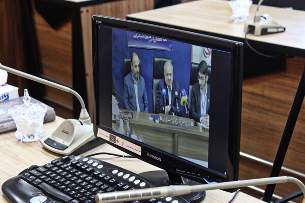 افتتاحیه وبیناری مجلس دانش آموزی جمهوری اسلامی ایران در زنجان 