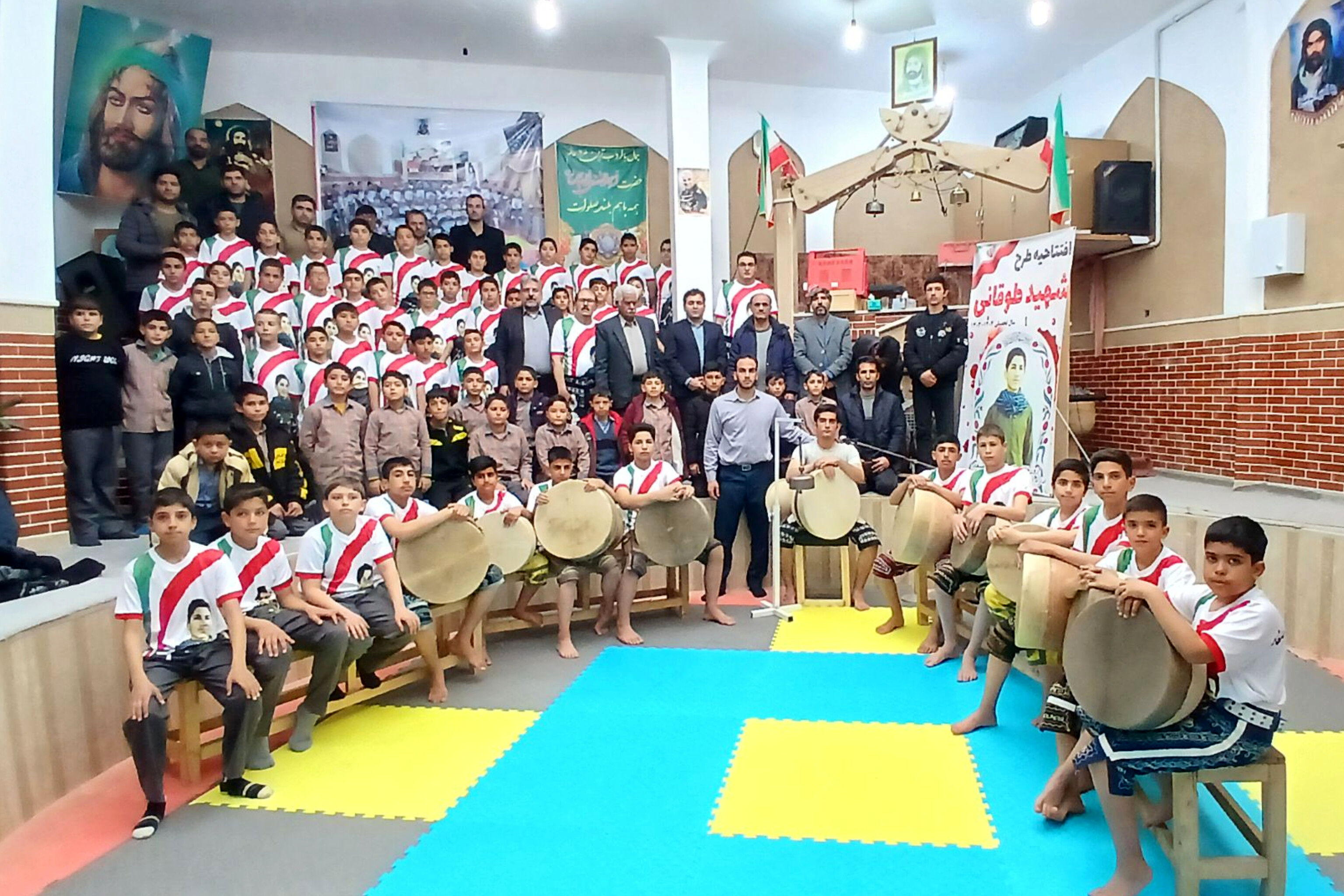 افتتاح طرح شهید طوقانی در شهرستان آباده