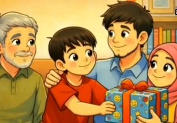 دست های پدر