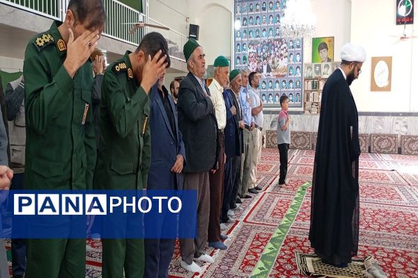 اقامه نماز جمعه همزمان با وفات حضرت معصومه (س) در مسجد جامع شهر بار نیشابور