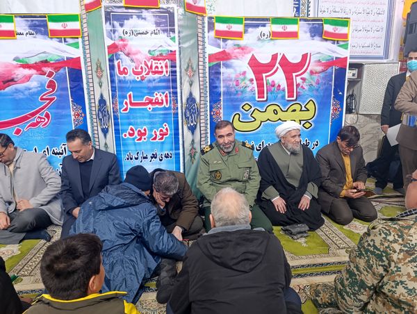 راهپیمایی ۲۲ بهمن در آشخانه