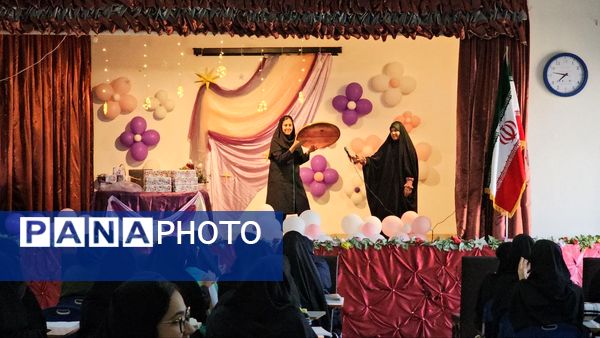 لحظه‌های متفاوت روز پرستار و ولادت حضرت زینب (س) در دبیرستان دخترانه طلیعه شاهد