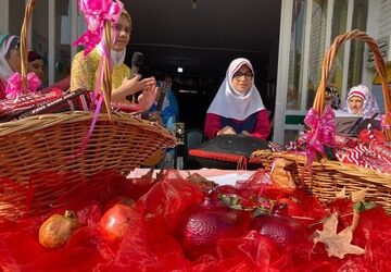 طعم شیرین همدلی در جشنواره انار