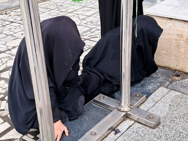 پیاده‌روی جاماندگان اربعین در قائمشهر 