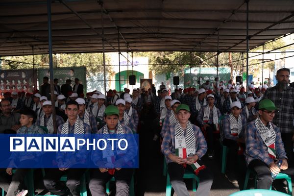 آیین افتتاحیه پنجمین دوره طرح ملی لاله‌های روشن