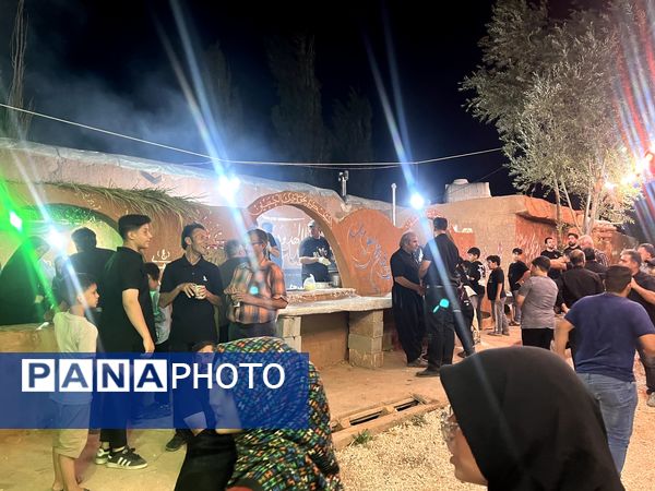 عزاداری دلسوختگان حسینی در روستای کرسگان