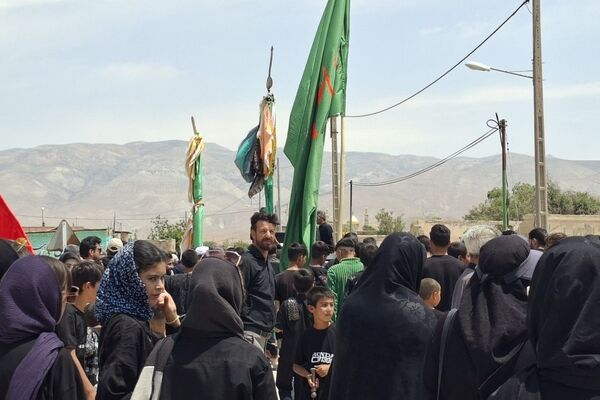 مراسم عزاداری عاشورای حسینی در روستای ماروسک