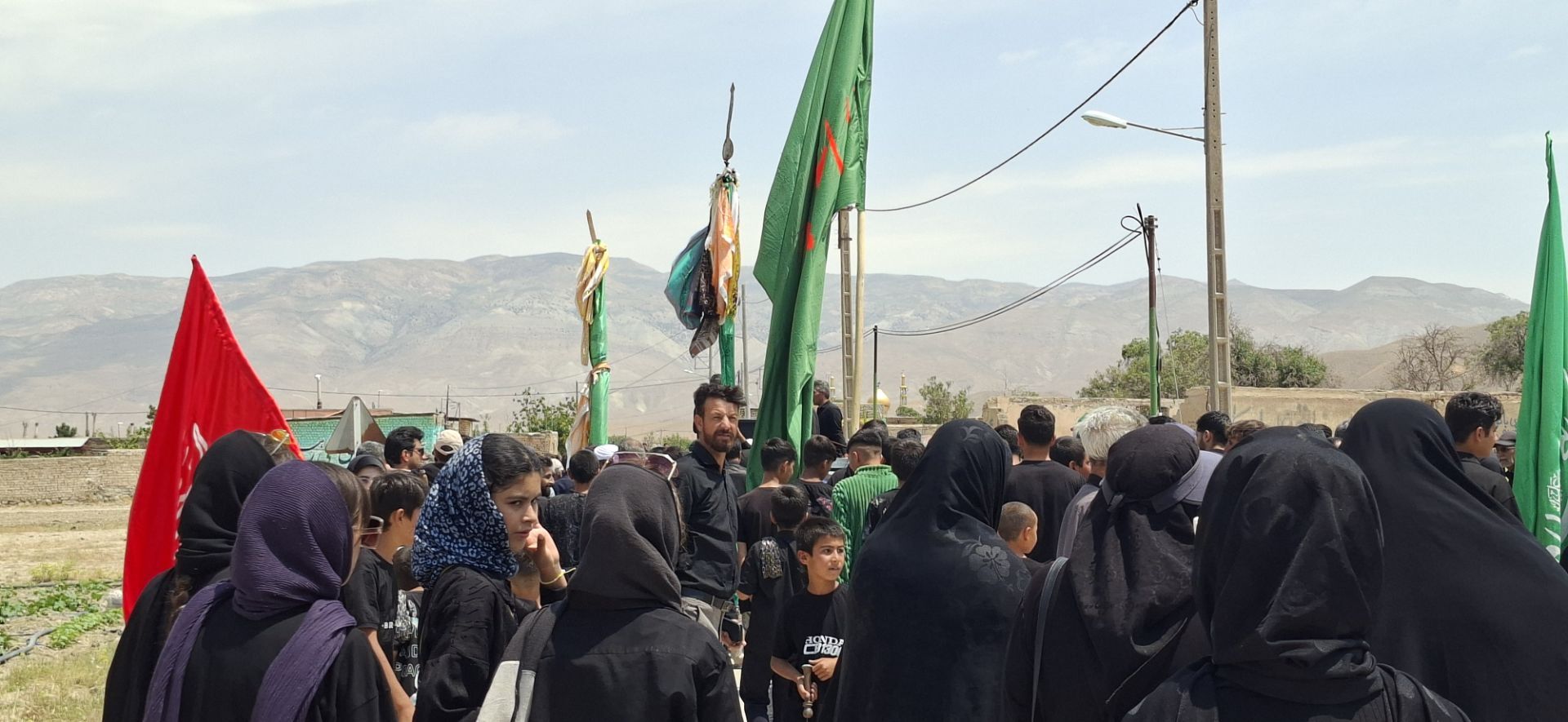 مراسم عزاداری عاشورای حسینی در روستای ماروسک