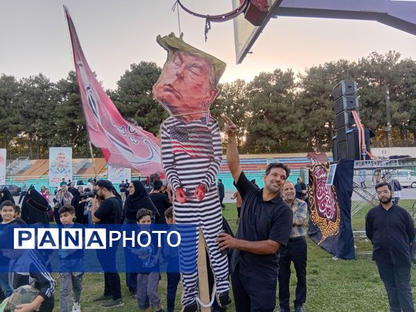 اجتماع بزرگ کودک و نوجوانان در پارک ملت مشهد مقدس