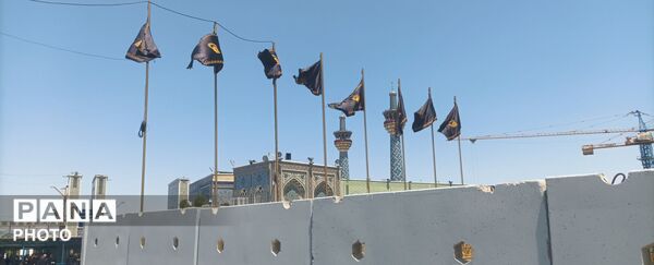 خادم حضرت خورشید به آغوش حرم باز آمد