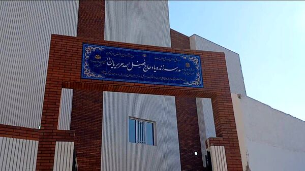 آیین افتتاح مدرسه ۱۲ کلاسه خیری, مشارکتی زنده یاد حاج فضل الله حریریان در محمد شهر کرج