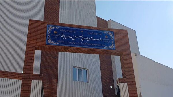 آیین افتتاح مدرسه ۱۲ کلاسه خیری, مشارکتی زنده یاد حاج فضل الله حریریان در محمد شهر کرج