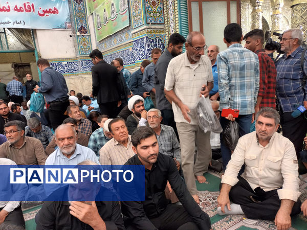  مراسم سوگواری شهادت آیت‌الله سید ابراهیم رئیسی و هیات همراه ایشان در بهبهان