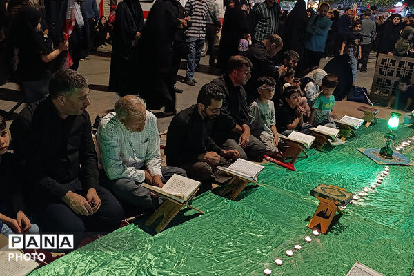محفل انس با قرآن دانش‌آموزی در بزرگداشت مقام رهبر شهید در بجنورد