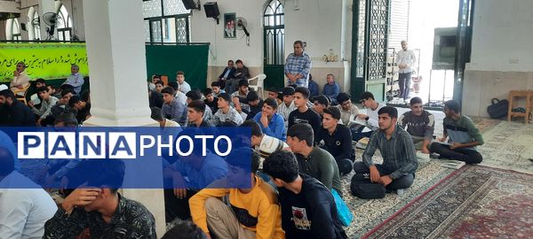 مراسم سوگواری شهادت دبیرکل حزب الله لبنان در مسجد النبی کوهنانی