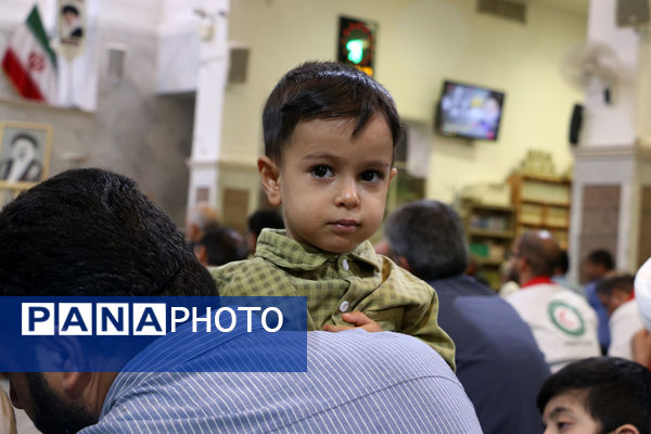 مراسم بزرگداشت شهدای خدمت در مسجد جامع شهرستان آباده 