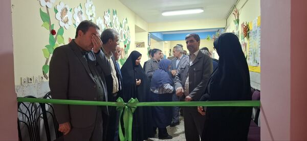 افتتاحیه آموزشگاه  سه کلاسه  دبستان دخترانه شهید نصرآبادی فیض آبادنیشابور 
