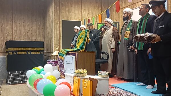 جشن روز دختر و حضور خادمان حرم امام رضا (ع) در فاروج