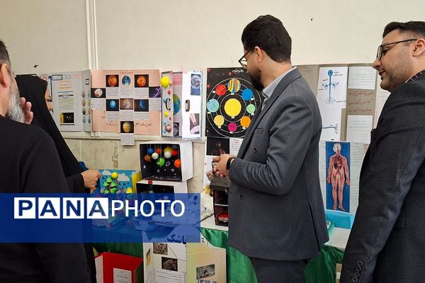 بازدید مسئولان آموزشی مقطع ابتدایی از طرح جابر بن حیان در دبستان ایمان