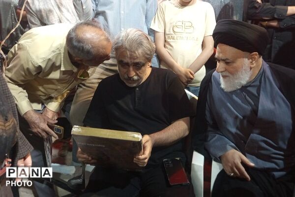 حضور مصطفی خوش چشم در تجمعات شبانه نسیم‌شهر 