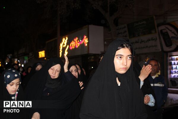 تجمع مردم شهرستان سملقان به مناسبت شهادت رهبر معظم انقلاب