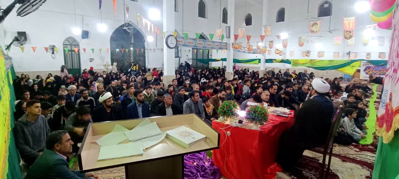 جشن بزرگ نیمه‌شعبان در مسجدالنبی کوهنانی