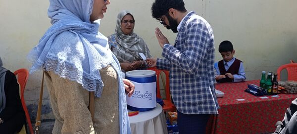 برگزاری بازارچه در پیش دبستانی شور و نشاط آشخانه 