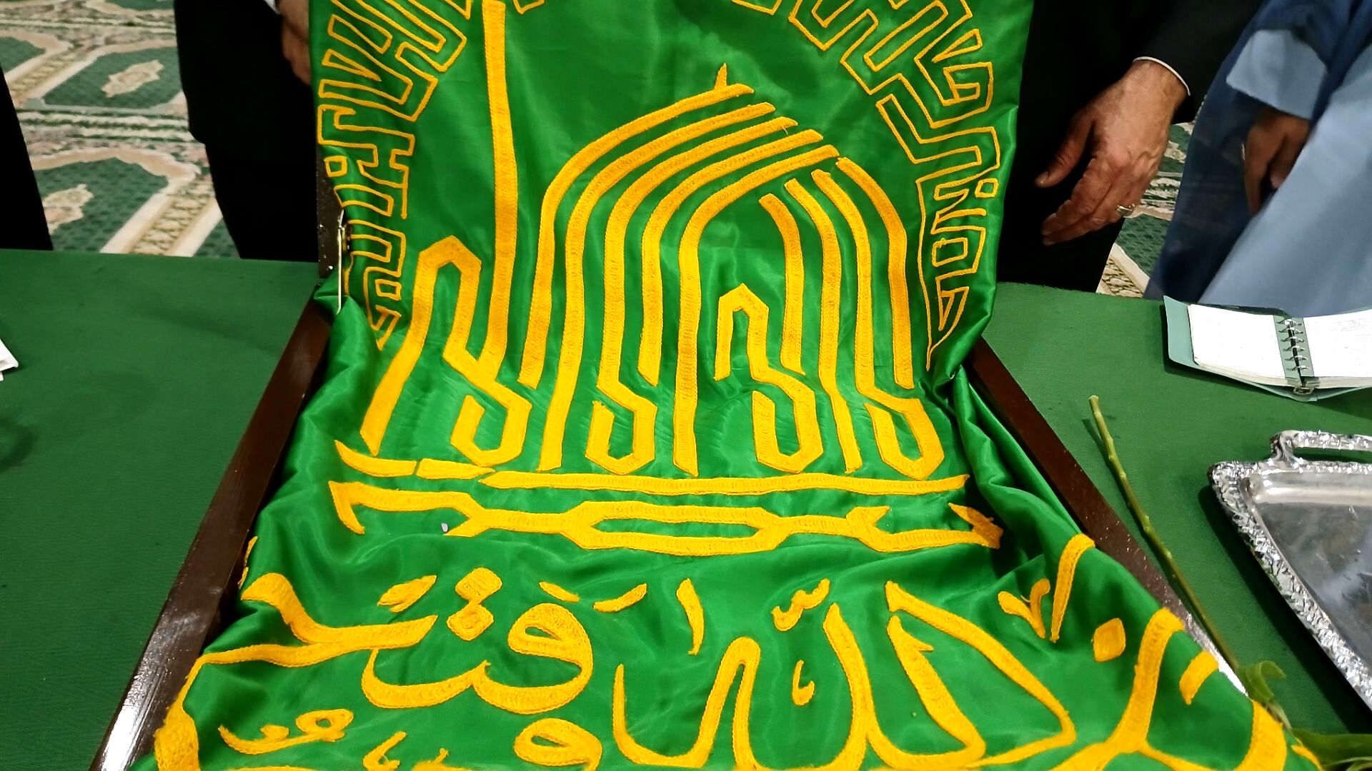 استقبال از خادمین حرم علی بن موسی الرضا در بن 