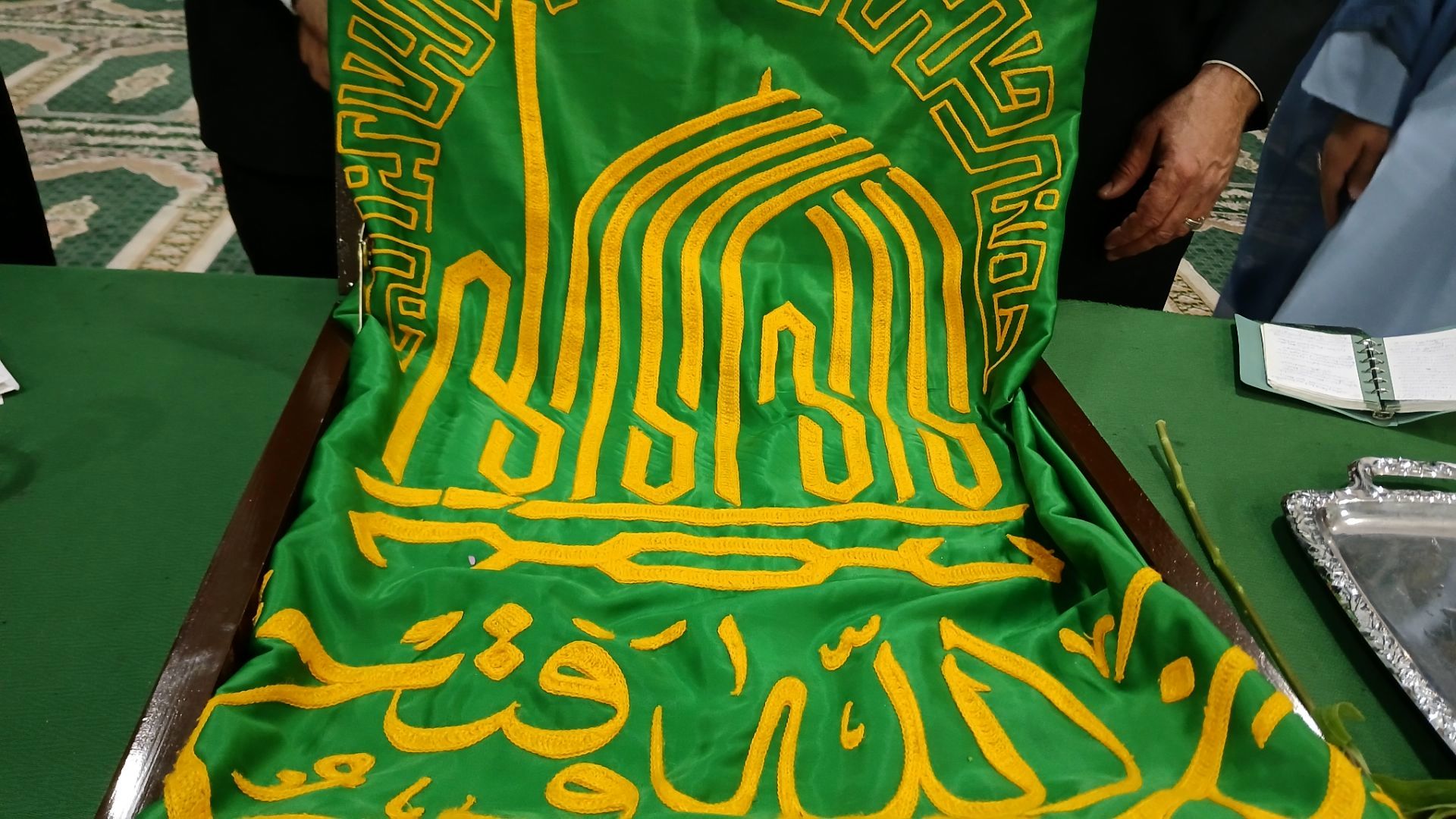 استقبال از خادمین حرم علی بن موسی الرضا در بن 