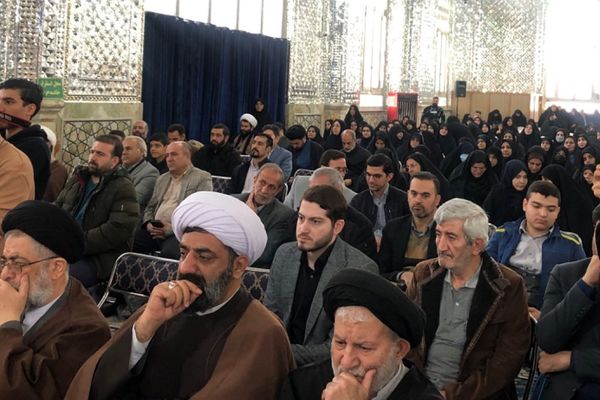 ششمین اجلاس سراسری نماز دانش‌آموزی در ناحیه 2 شهرری 