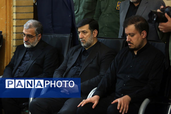 مراسم هفتم شهدای خدمت با حضور سرپرست ریاست جمهوری در قم