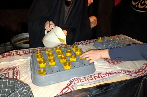 برپایی موکب دختران بصیرا در بجنورد 